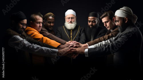 Leaders from various faiths engaged in peace