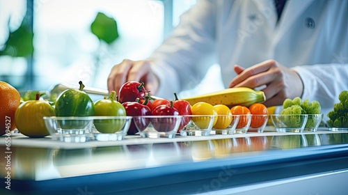 Scientists working in state-of-the-art laboratories researching food technology.