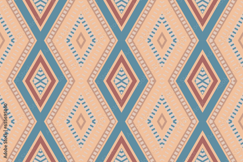 Ikat Damask Paisley Embroidery Background. Ikat Damask Geometric Ethnic Oriental Pattern traditional.aztec Style Abstract Vector illustration.design for Texture,fabric,clothing,wrapping,sarong. Ikat Damask Paisley Embroidery Background. Ikat Damask Geometric Ethnic Oriental Pattern traditional.aztec Style Abstract Vector illustration.design for Texture,fabric,clothing,wrapping,sarong.