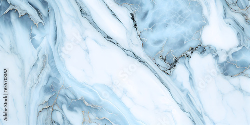 Light blue marble texture. Generative Ai.