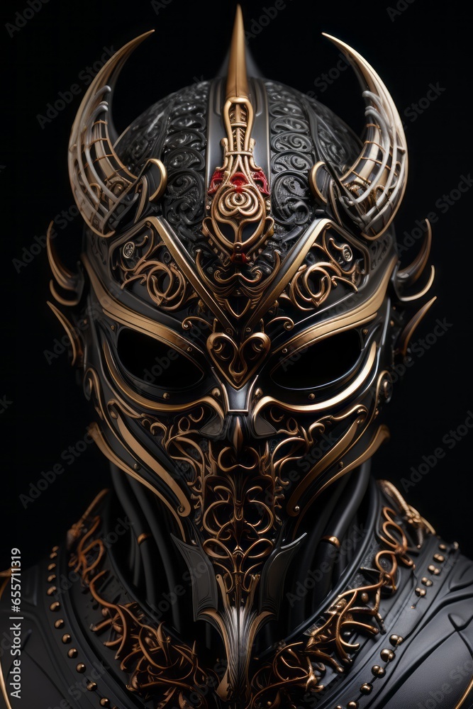 dark fantasy knight's helmet dark fantasy knight's helmet