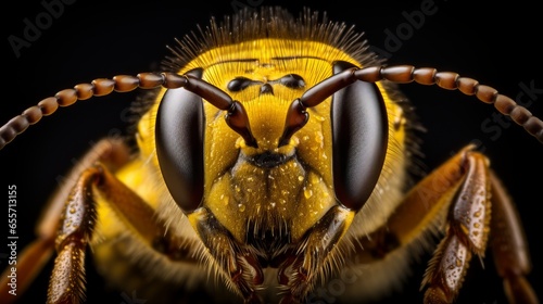Bee close up 