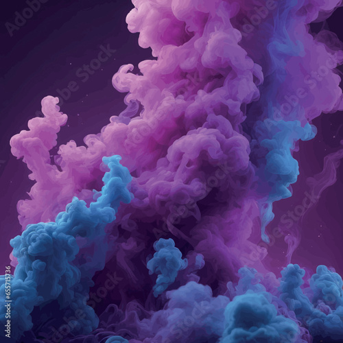 3d rendering of colorful smoke on black background with fog and smoke. 3d rendering of colorful smoke on black background with fog and smoke. smoke cloud abstract background