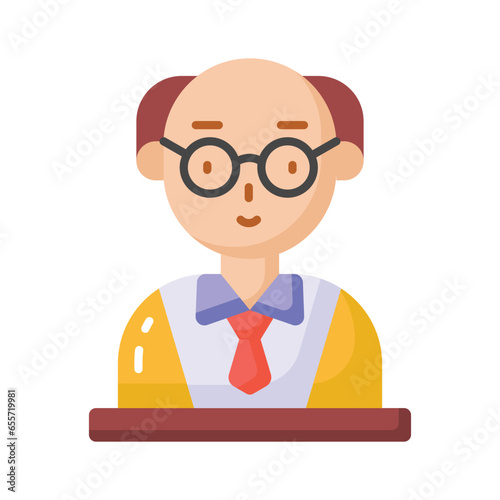Businessman vector design ready to premium download, trendy editable icon