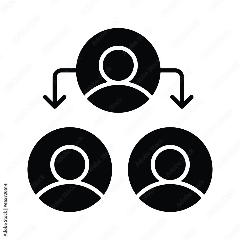 Get your hands on this beautifully designed icon of team structure, ready to use vector Get your hands on this beautifully designed icon of team structure, ready to use vector