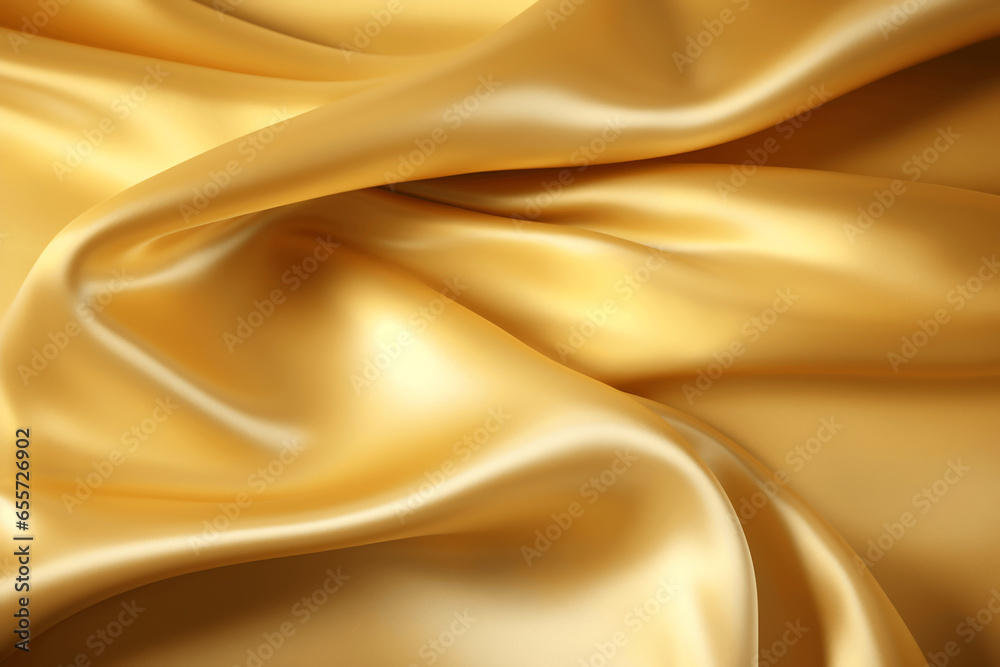 Golden Shiny silk surface texture Golden Shiny silk surface texture