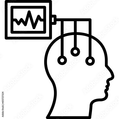 Electroencephalogram Icon photo