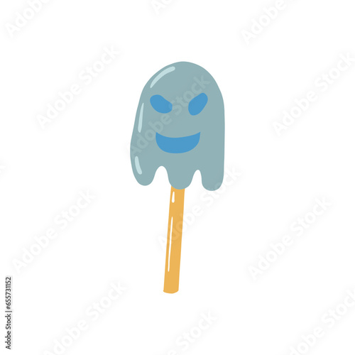Lolypop andy logo icon vector halloween