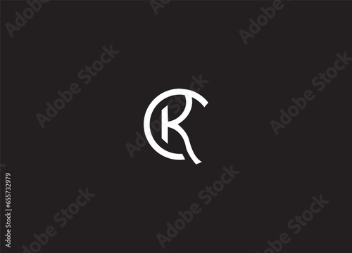 CR letter logo design and initial logo © aburasel
