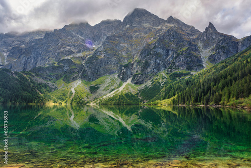 Beautiful Eye of the Sea lake in Tatra mountains, Poland © Patryk Kosmider