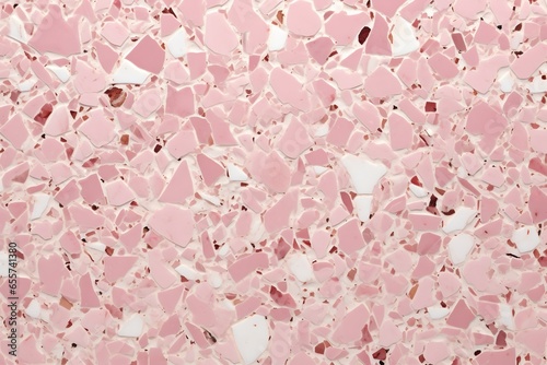 alabaster pink terrazo, pattern