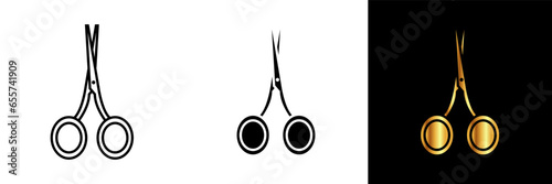 The Embroidery Scissors icon symbolizes precision and creativity in the art of embroidery.