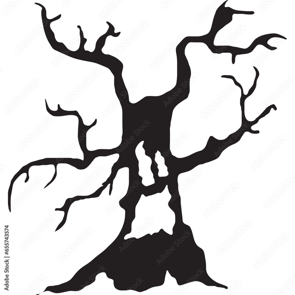 Halloween Spooky Tree Halloween Spooky Tree