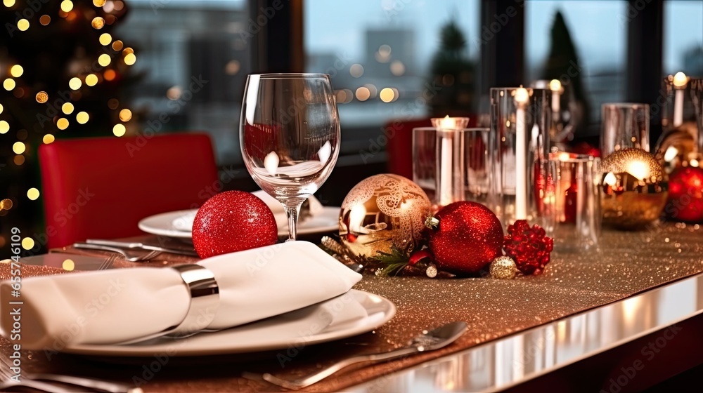 christmas table setting christmas table setting