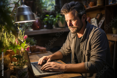 A counselor conducting an online therapy session to provide access to mental health care