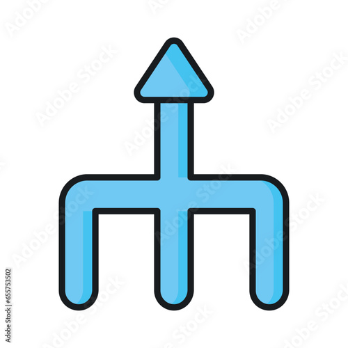 Consolidation icon vector isolated on white background