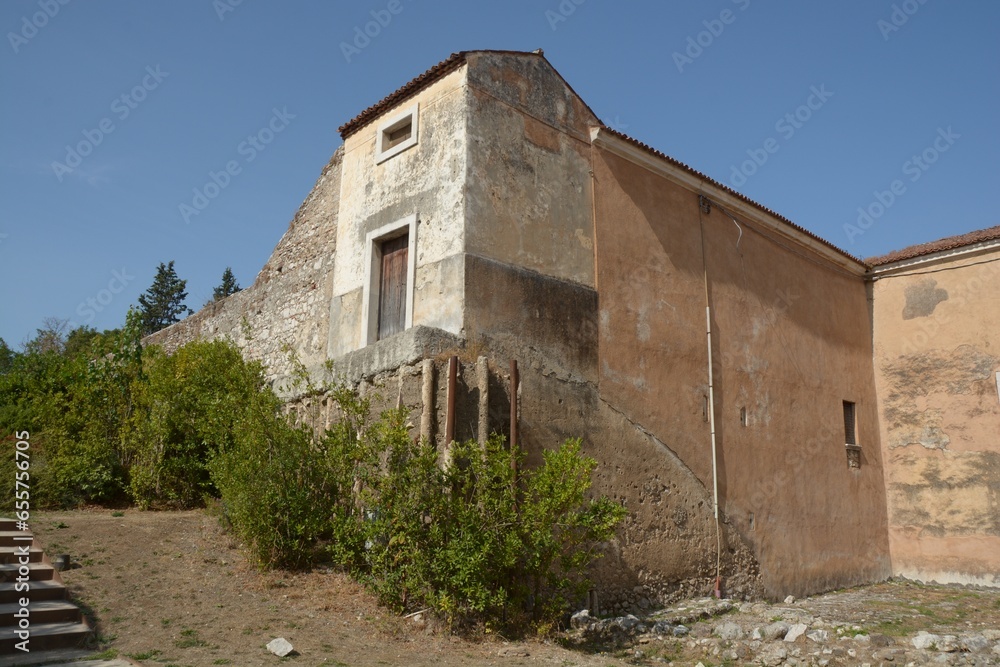 VEDUTA ESTERNA DELLA CERTOSA DI PADULA,SUD ITALIA,30 SETTEMBRE 2023.