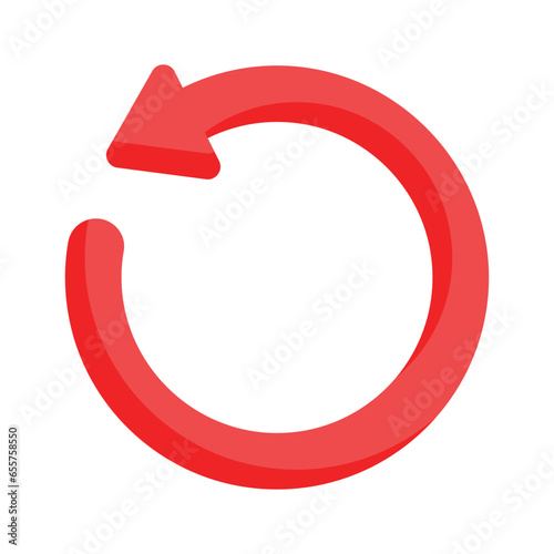 Have a look at this carefully crafted icon of refresh in trendy style