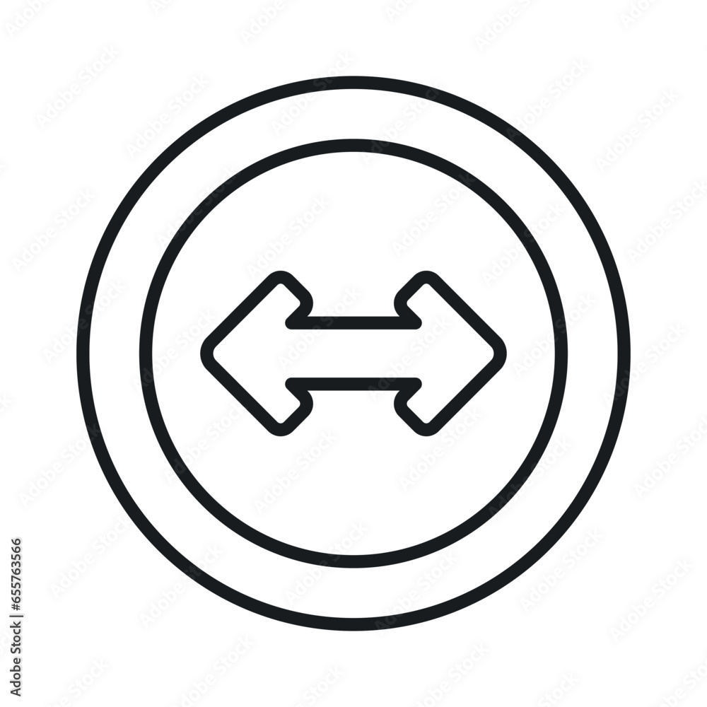 resize arrows vector design isolated on white background resize arrows vector design isolated on white background