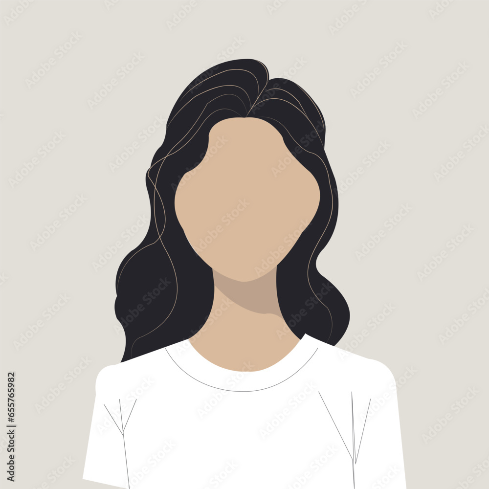 vector of a girl, illustration of a girl