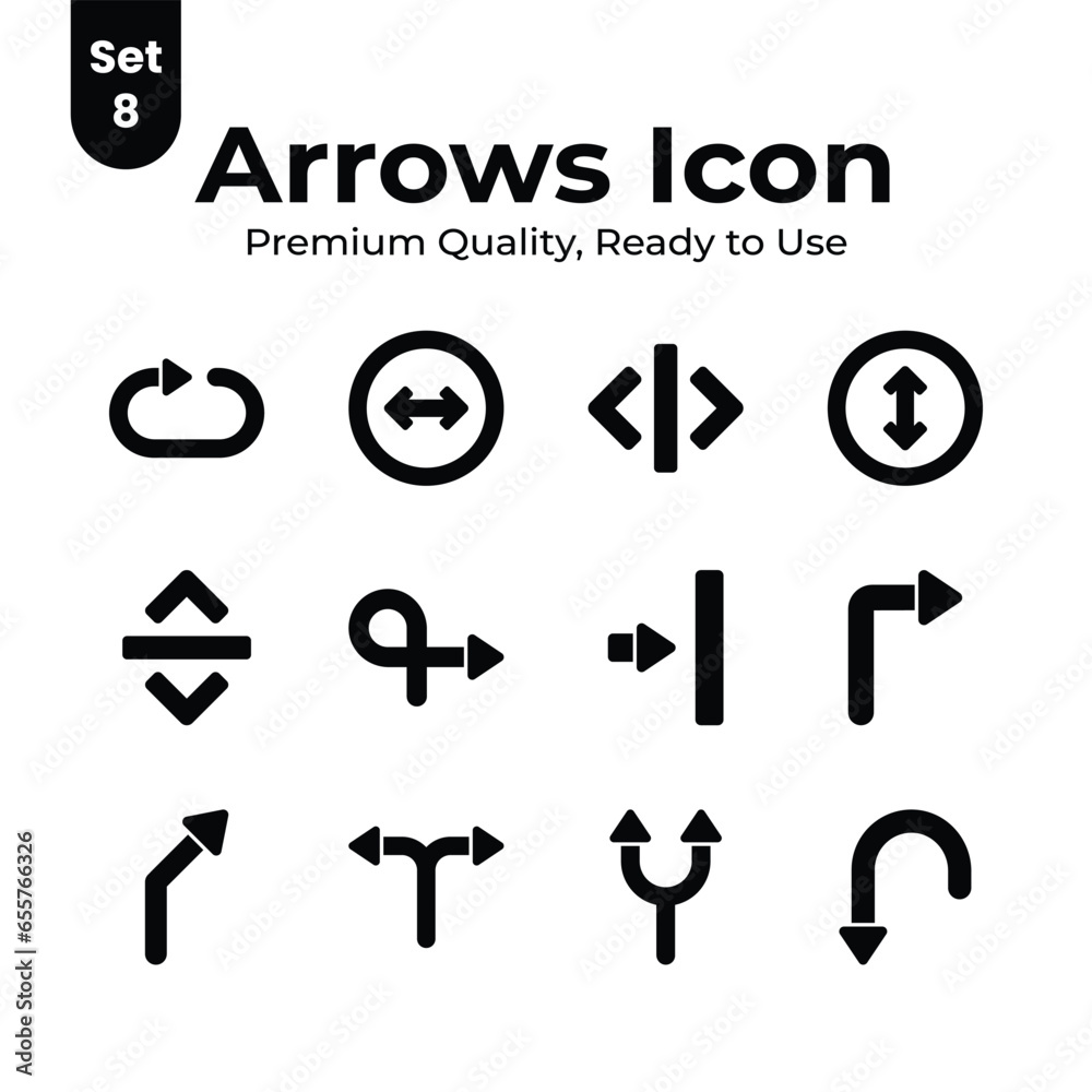 Well designed arrows vectors set, ready for premium use Well designed arrows vectors set, ready for premium use