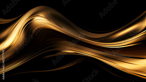 abstract wavy liquid background with smooth lines