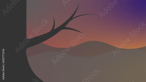background for desktop, halloween, gloomy, tree