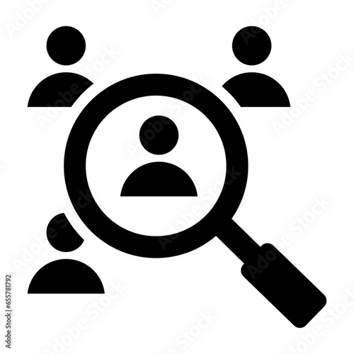 Sample Size Glyph Icon