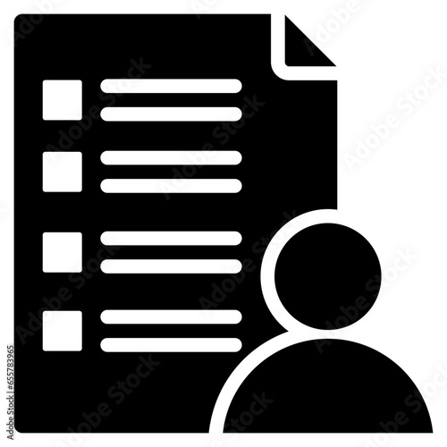 Qualification Glyph Icon