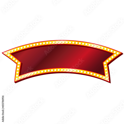 Gold decorative  with flashy design