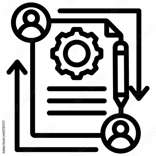 Design Brief Outline Icon