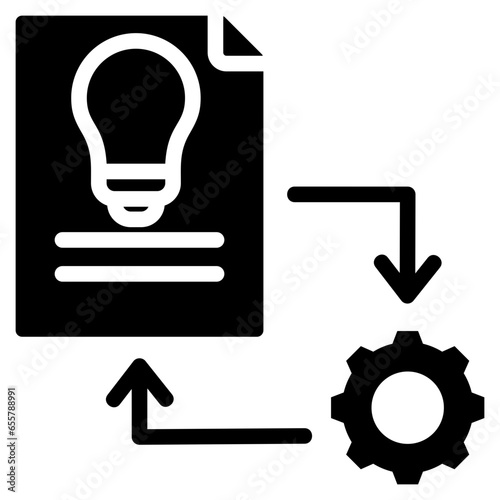 Implementation Glyph Icon