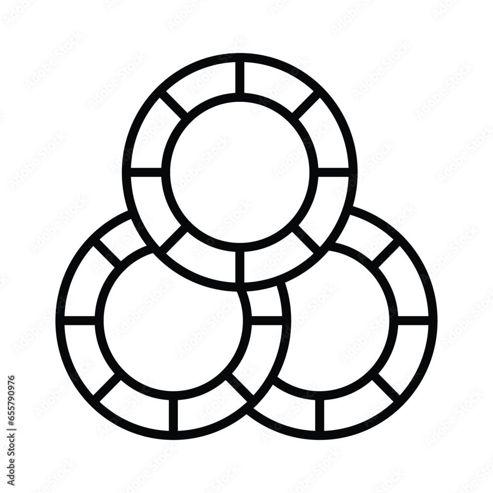 Grab this beautiful cryptocurrency token vector design isolated on white background Grab this beautiful cryptocurrency token vector design isolated on white background