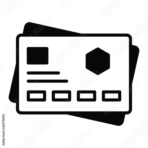 Get your hand on this carefully crafted vector of monaco card in trendy styles