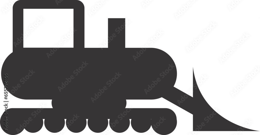 Obraz premium road machine icon