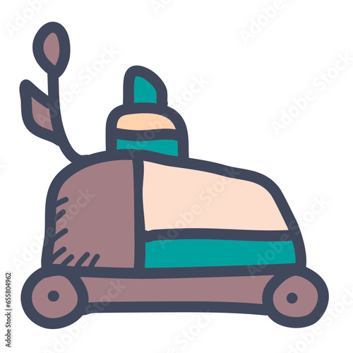 land mower