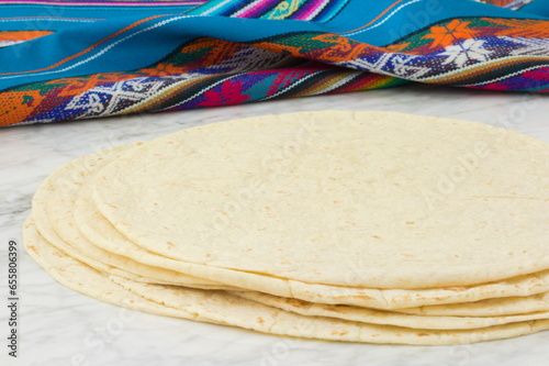 Mexican wheat tortillas