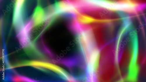 background neon line wave illustration