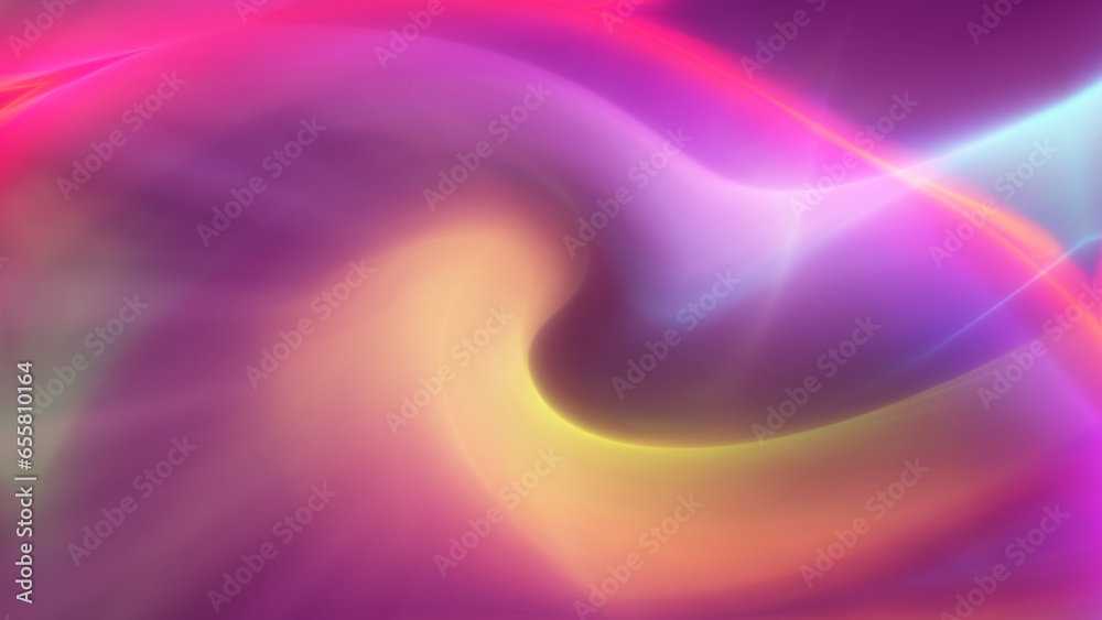 Fototapeta premium background neon line wave illustration