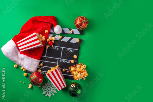 Cuadro en lienzo Christmas movie night part, Gather friends and family for home cinema