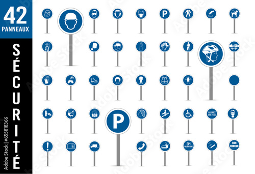 panneau signalisation EPI équipement de protection individuel 