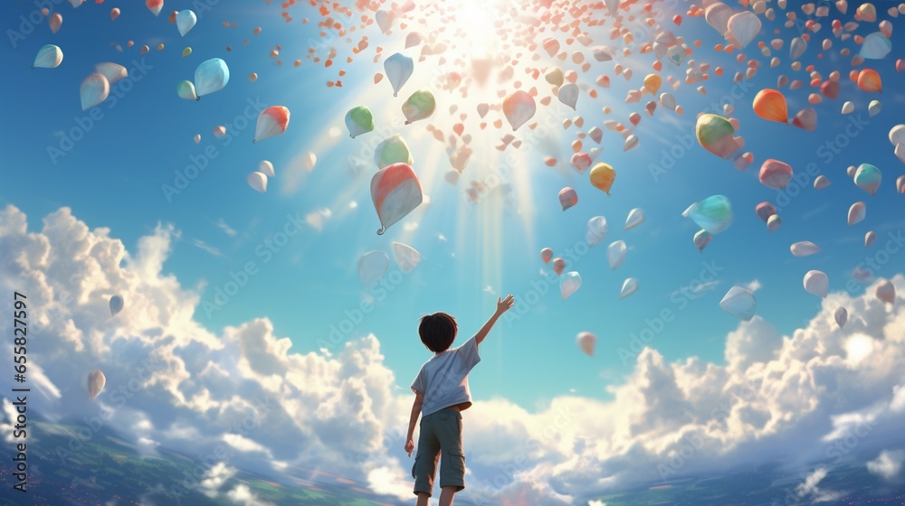 Let your spirits soar as you watch paper balloons ascend to the heavens at the Paper Balloons Festival. Let your spirits soar as you watch paper balloons ascend to the heavens at the Paper Balloons Festival.