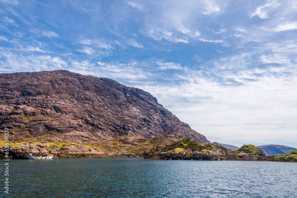 island of skye, lake Coruisk landscape, scotland, uk island of skye, lake Coruisk landscape, scotland, uk