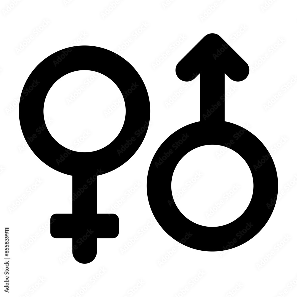 Gender Glyph Icon Gender Glyph Icon
