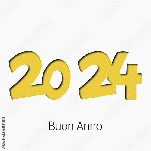 felice anno nuovo - buon anno 2024