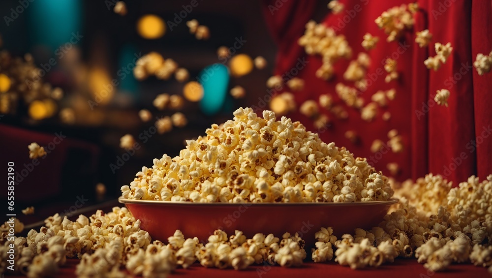 Popcorn at the movies Popcorn at the movies