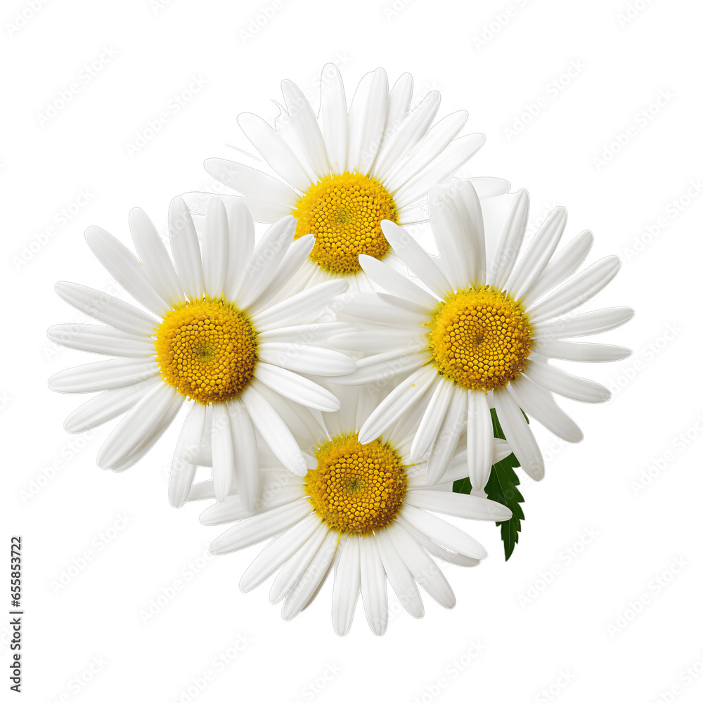 Obraz premium Chamomile Herb Foliage Isolated
