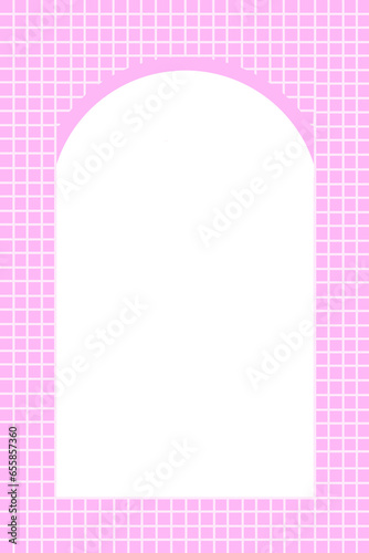 pink frame for text