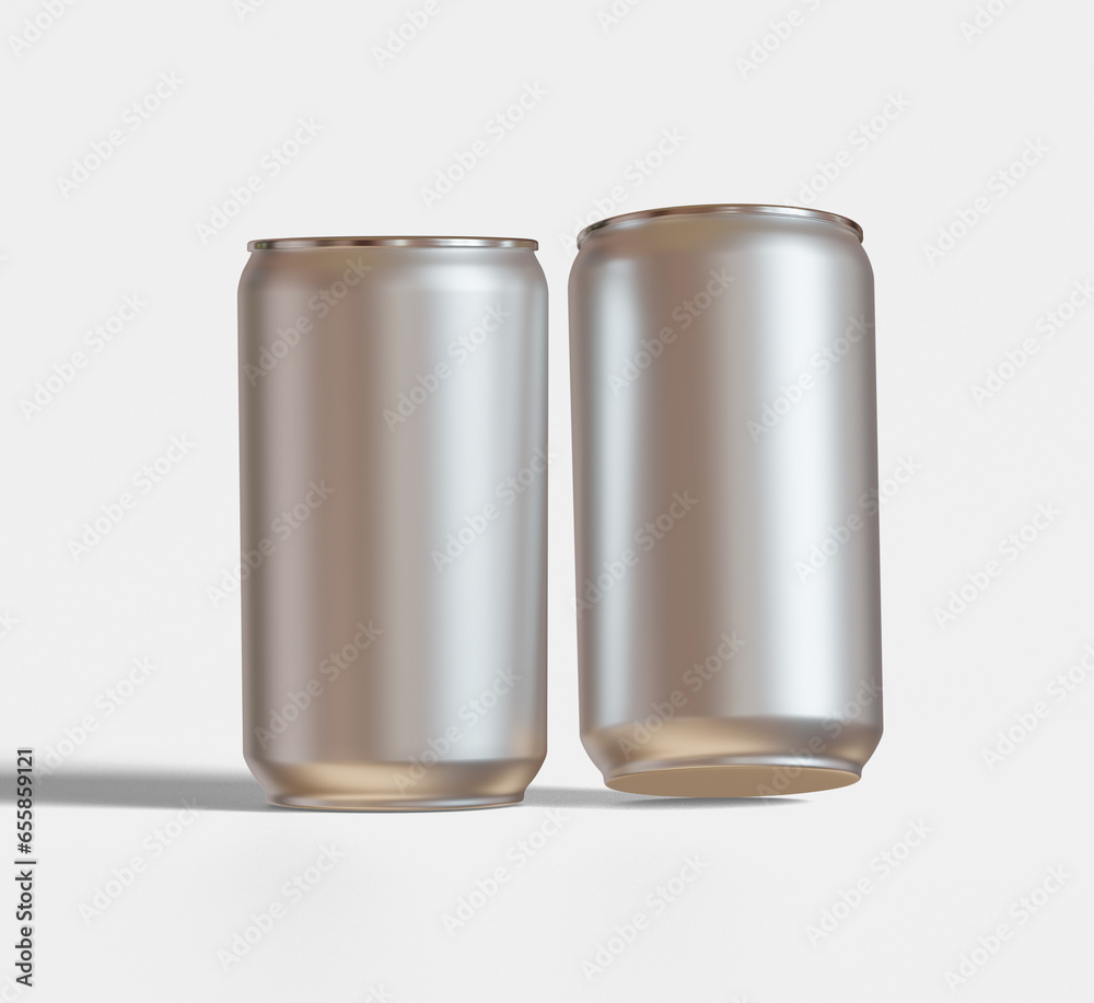 Soda can metalic texture and shiny with a realistic glossy or highlight rendering with 3D software illustration Soda can metalic texture and shiny with a realistic glossy or highlight rendering with 3D software illustration