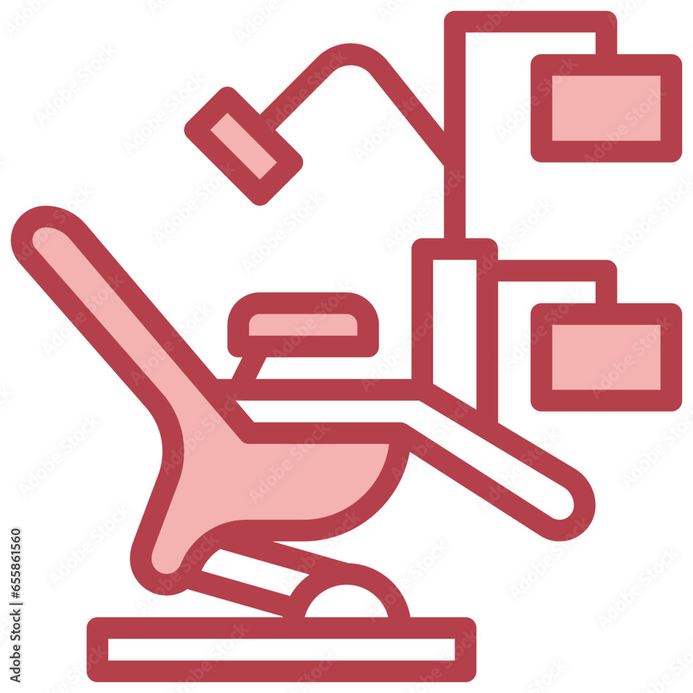 dentist chair filled outline icon,linear,outline,graphic,illustration dentist chair filled outline icon,linear,outline,graphic,illustration